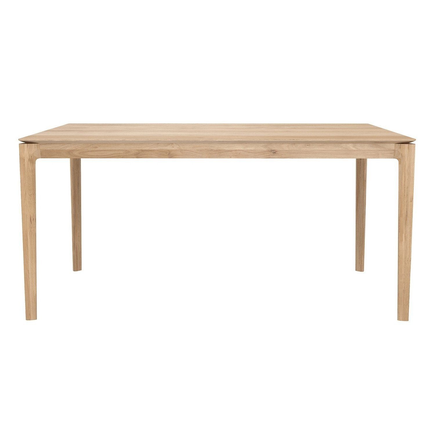 Oak Bok Dining Table Dining Tables Ethnicraft White Oak 63"