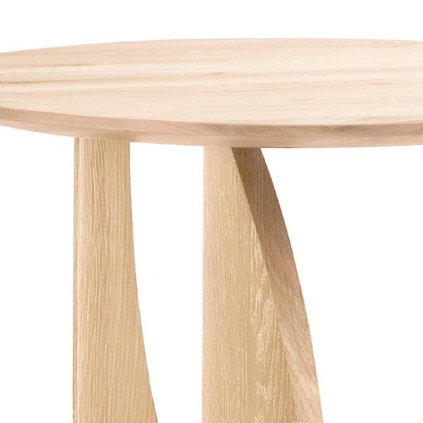 Oak Geometric Side Table side table Ethnicraft