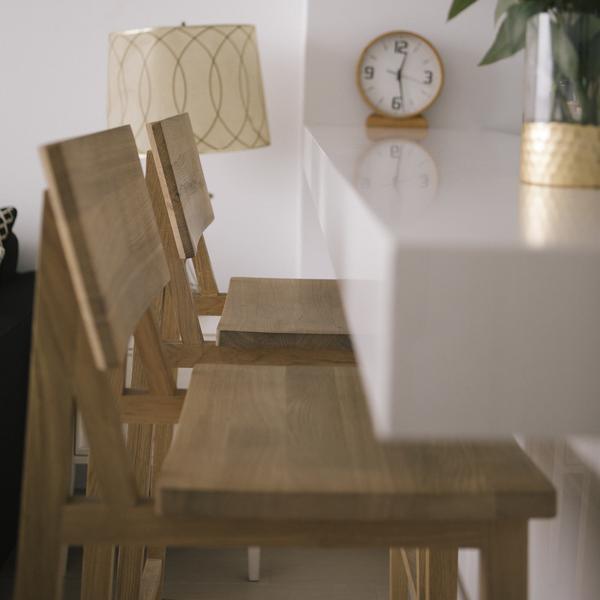 Oak N4 Bar Stool bar seating Ethnicraft