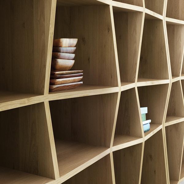 Oak Z Rack storage Ethnicraft