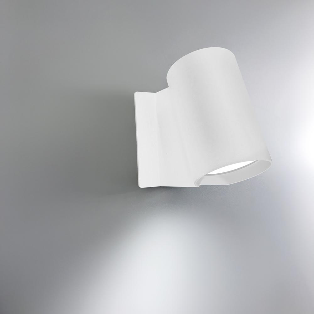 Oblique LED Outdoor Wall Lamp Outdoor Lighting Artemide White