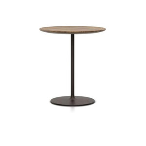 Occasional Low Table side/end table Vitra height 17.7 walnut solid wood, oiled 