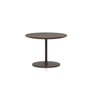 Occasional Low Table side/end table Vitra Height 13.8 smoked oak solid wood, oiled 