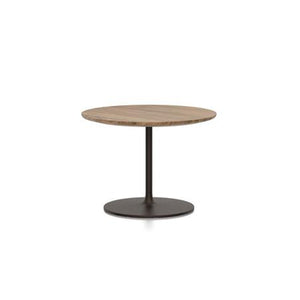 Occasional Low Table side/end table Vitra Height 13.8 walnut solid wood, oiled 