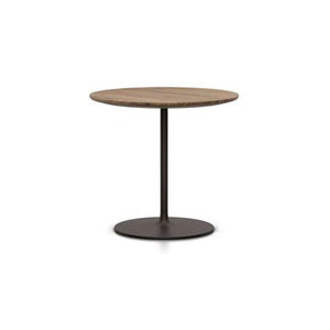 Occasional Low Table side/end table Vitra height 21.6 walnut solid wood, oiled 