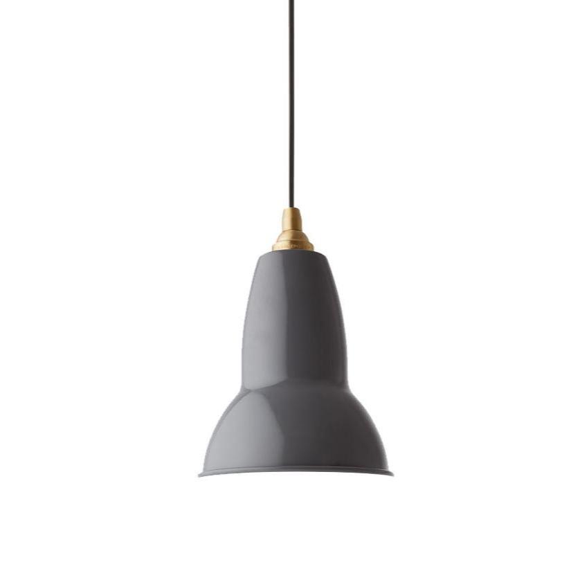 Original 1227 Brass Pendant ceiling lights Anglepoise Elephant Grey
