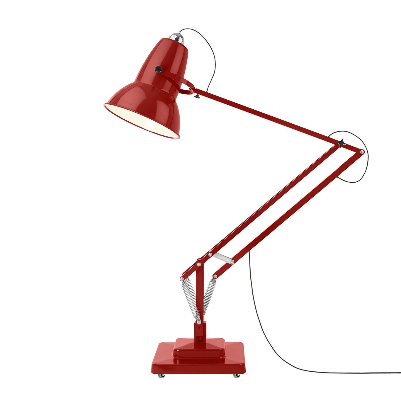Original 1227 Giant Floor Lamp Floor Lamps Anglepoise Gloss Crimson Red