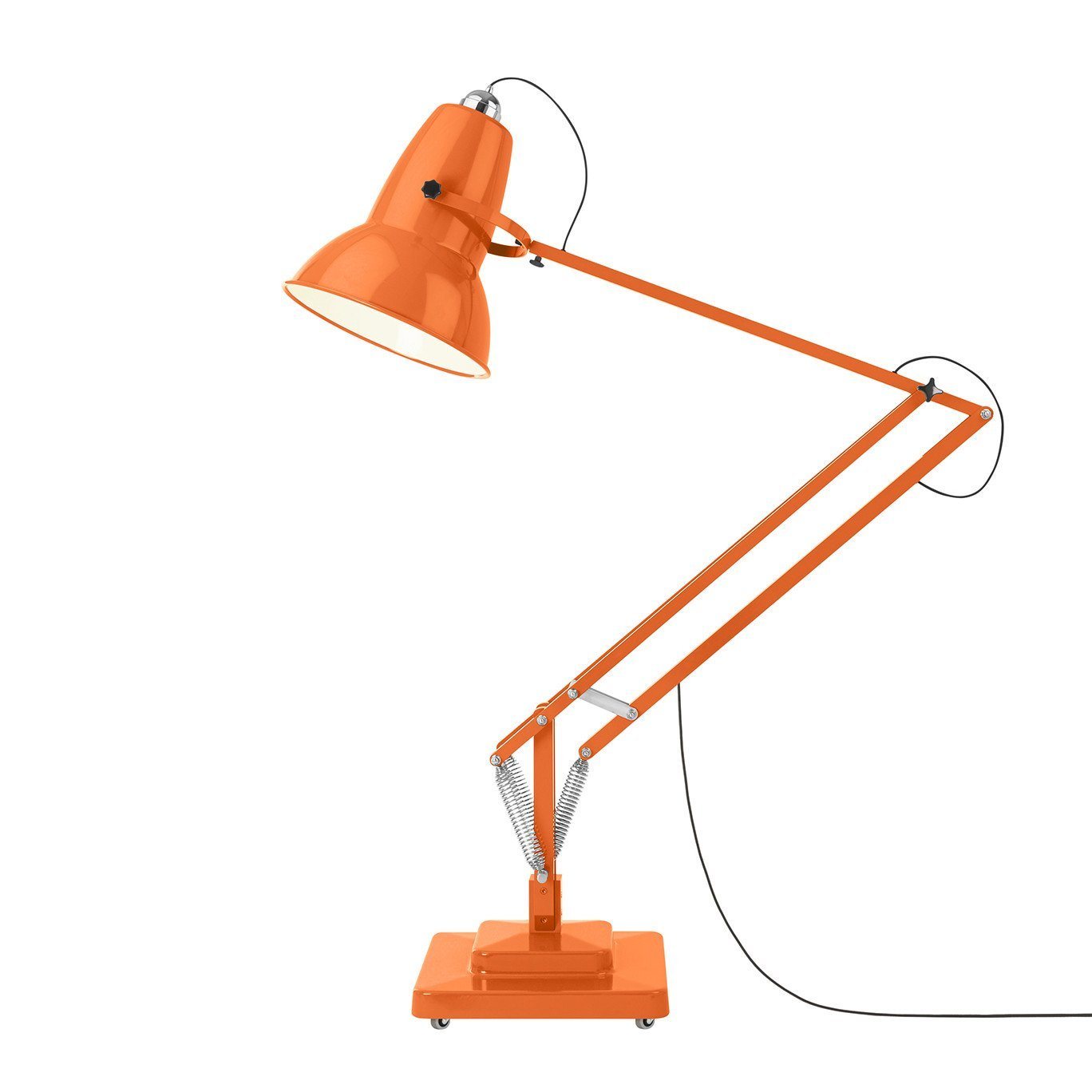 Original 1227 Giant Floor Lamp Floor Lamps Anglepoise Gloss Fresh Orange