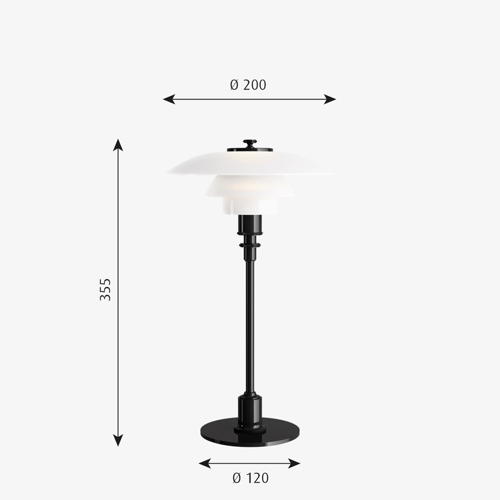 PH 2/1 Table Lamp hanging lamps Louis Poulsen