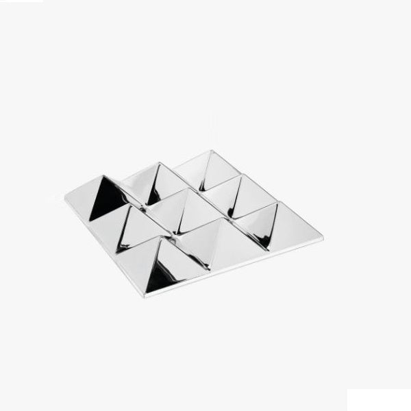 Panton Mirror Sculpture 9 Pyramid Mirrors VerPan