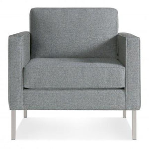 Paramount Lounge Chair lounge chair BluDot Sanford Ceramic Stainless Steel 