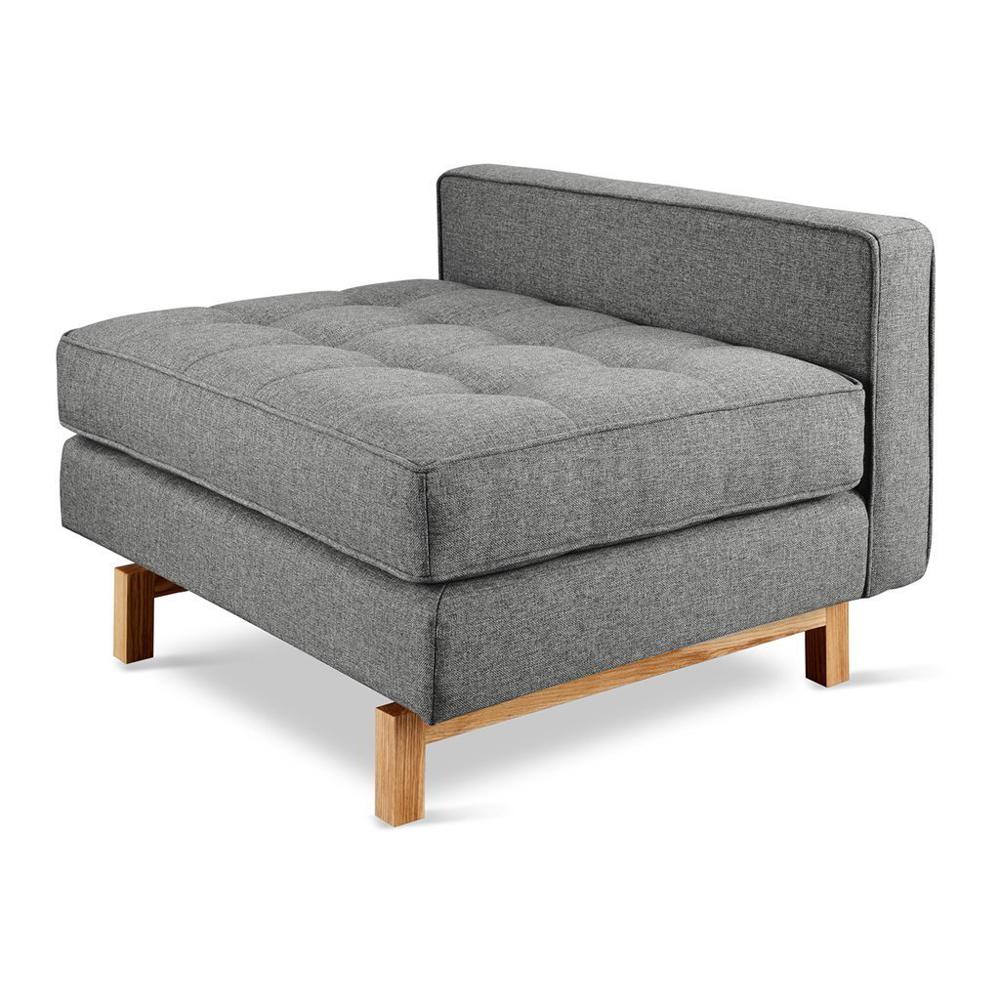 Jane 2 Lounge lounge chair Gus Modern Parliament Stone Natural Ash