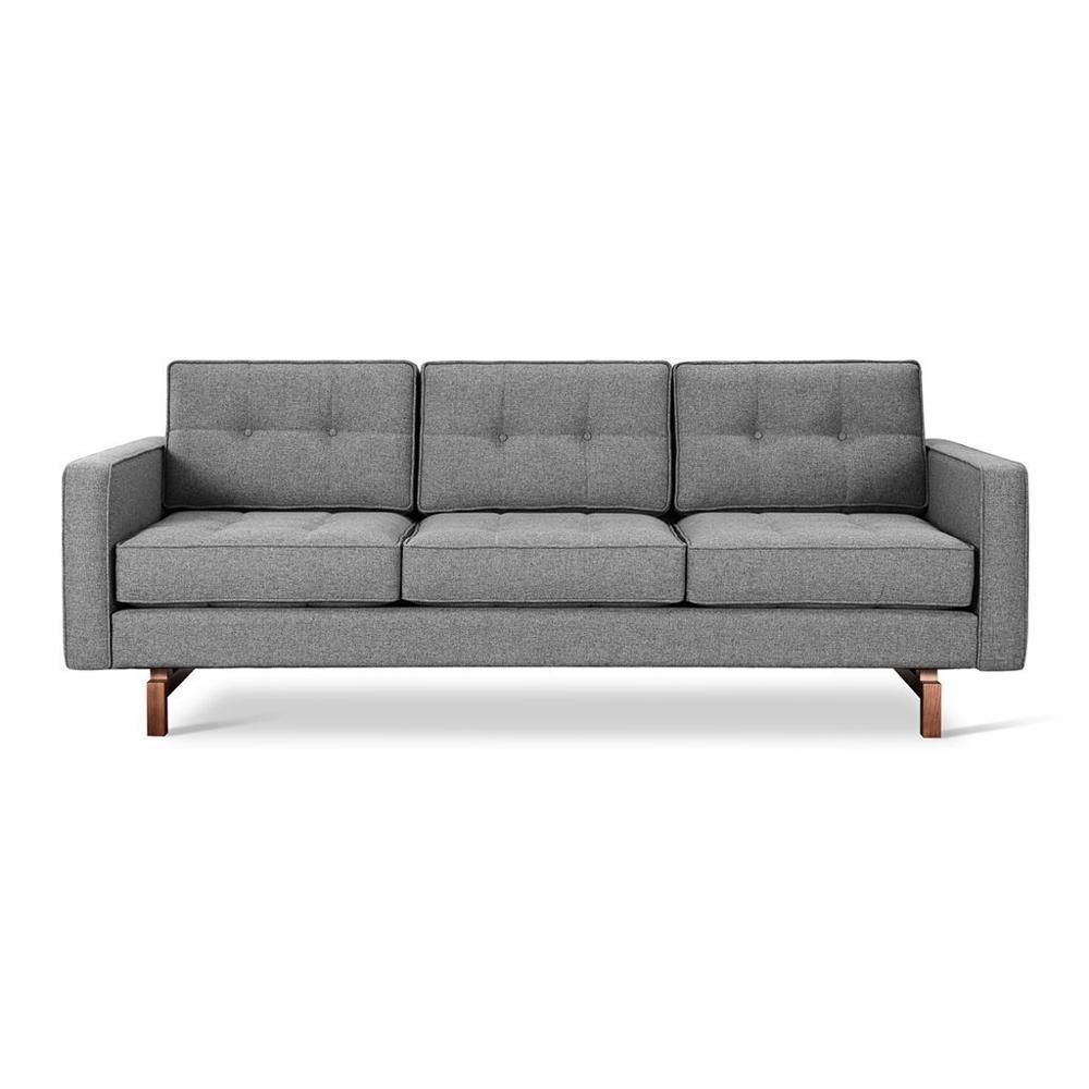 Jane 2 Sofa Sofa Gus Modern Parliament Stone Walnut
