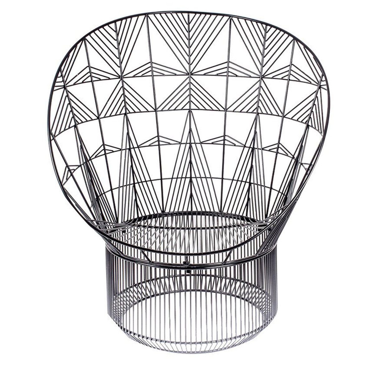 Peacock Lounge Chair lounge chair Bend Goods Black No Seat Pad