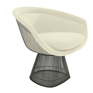 Platner Lounge Chair lounge chair Knoll Bronze +$319.00 Pearl Classic Boucle +$164.00 