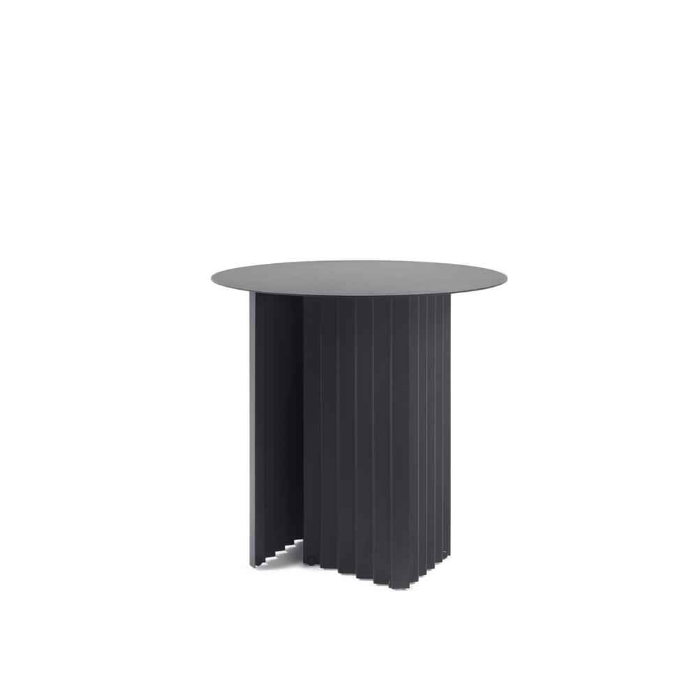 Plec Round Coffee Table Coffee Tables RS Barcelona Small Black Steel