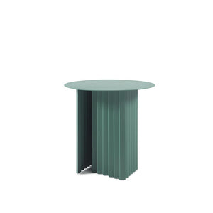 Plec Round Coffee Table Coffee Tables RS Barcelona Small Green Steel 