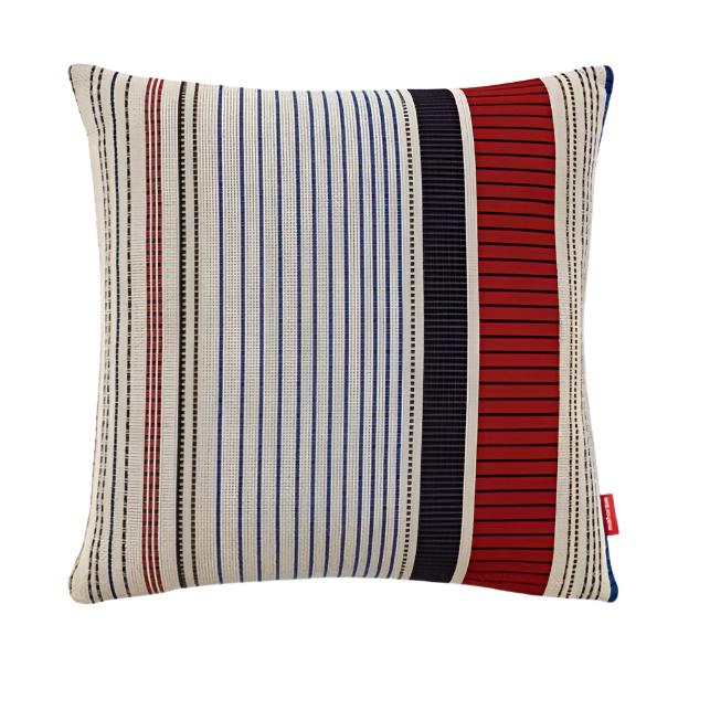 Point Pillow (Set of 2) Pillows Maharam Ivory And Ember Color Pattern