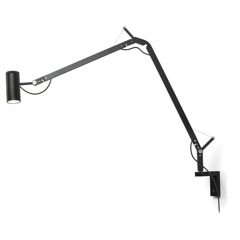 Polo Table Lamp Table Lamps Marset Wall Bracket Black