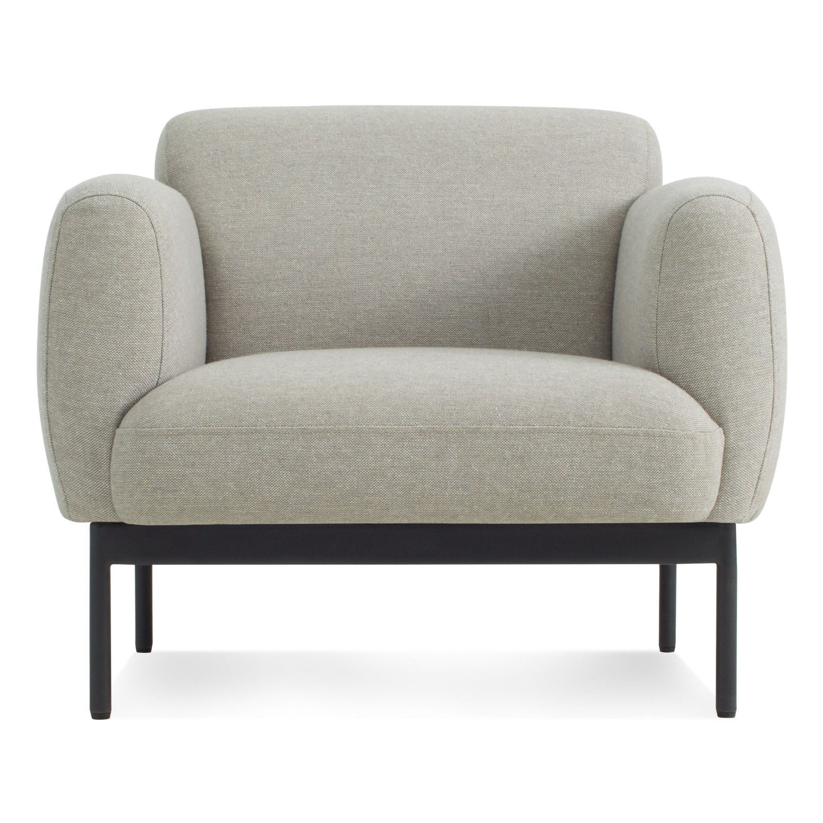 Puff Puff Lounge Chair lounge chair BluDot Edwards Light Grey