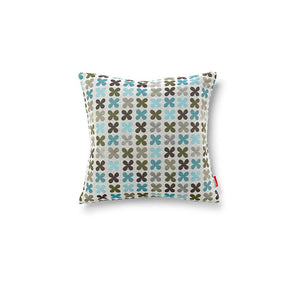Quatrefoil Pillow (Set of 2) Pillows Maharam Silver Color Pattern 