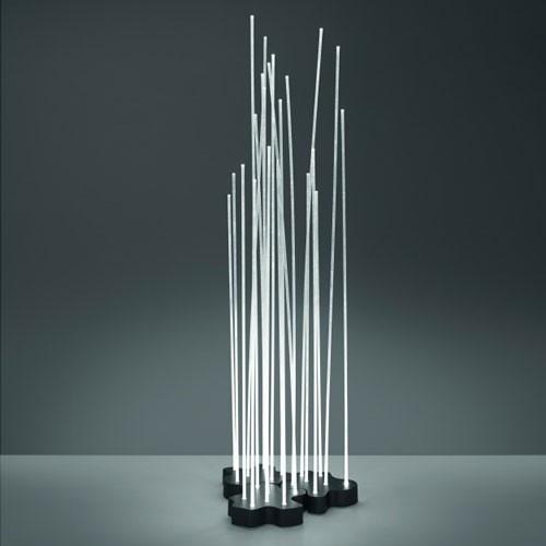 Reeds Floor Lamp Floor Lamps Artemide Transparent/Anthracite grey Triple IP67 +$1,565