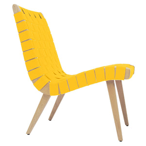 Risom Lounge Chair lounge chair Knoll Clear Maple Squash Cotton-Nylon Webbing 