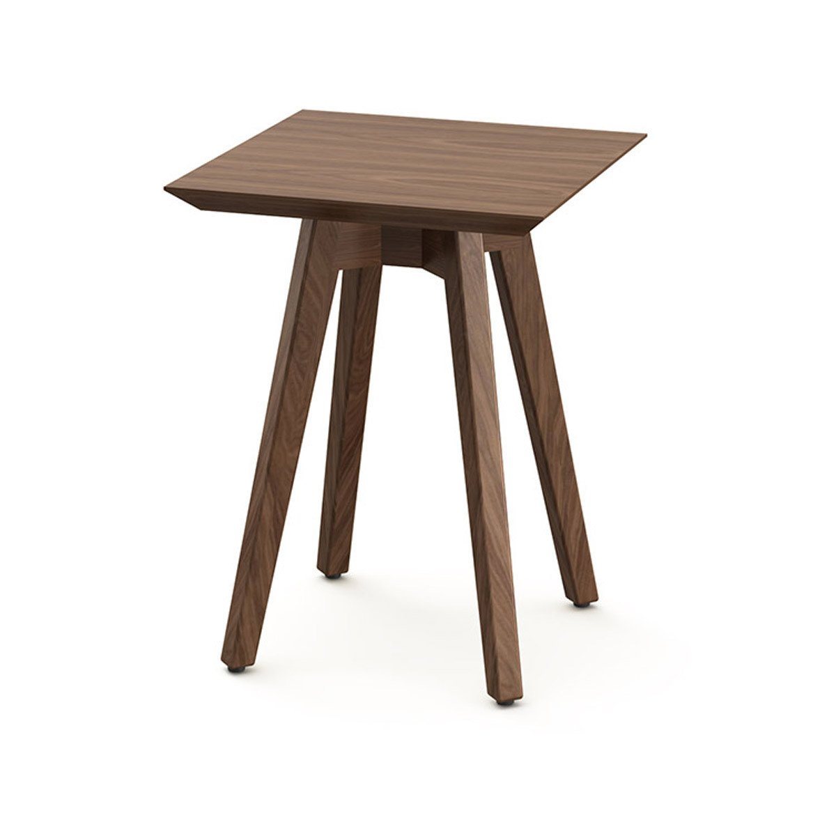 Risom Square Side Table side/end table Knoll Light Walnut