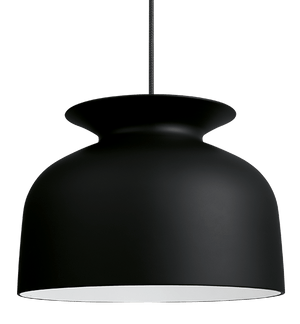 Ronde Pendant ceiling lights Gubi Large +$230.00 Charcoal Black 