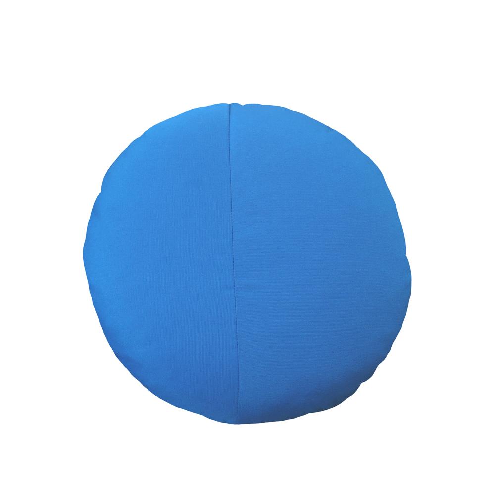Round Throw Pillow Accessories Bend Goods Pacific Blue