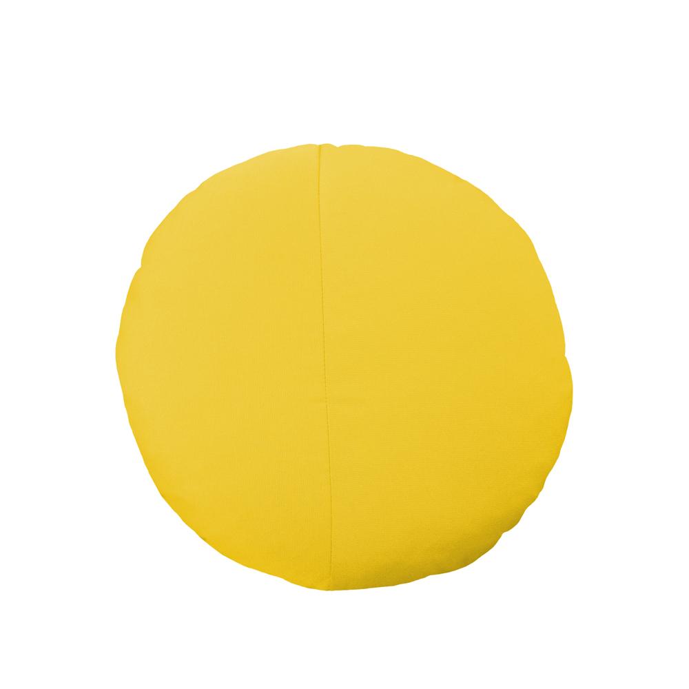 Round Throw Pillow Accessories Bend Goods Yellow