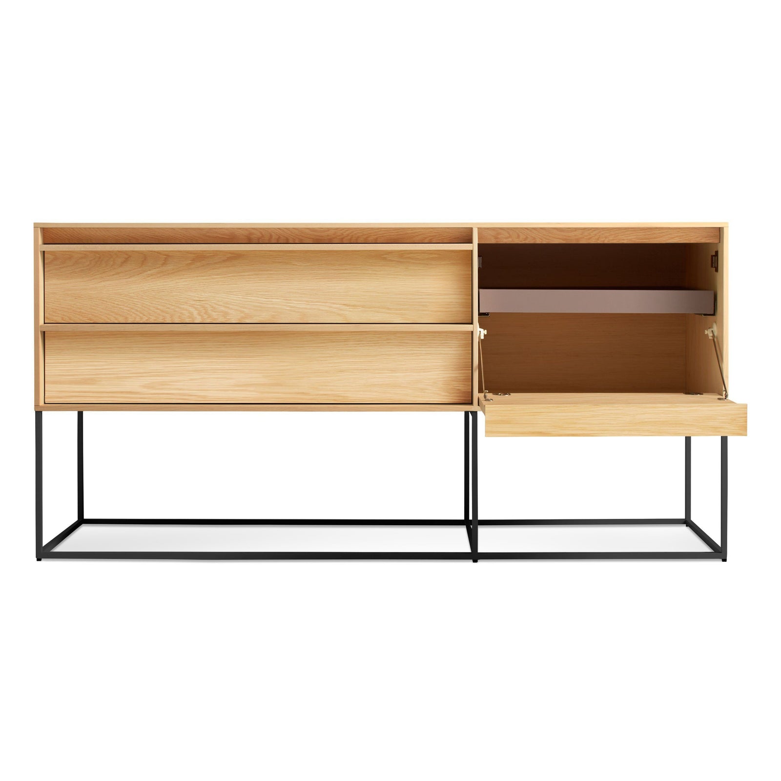 Rule 1 Door / 2 Drawer Console Console Table BluDot