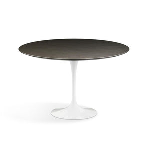 Saarinen 47" Round Dining Table Dining Tables Knoll Slate, Natural
