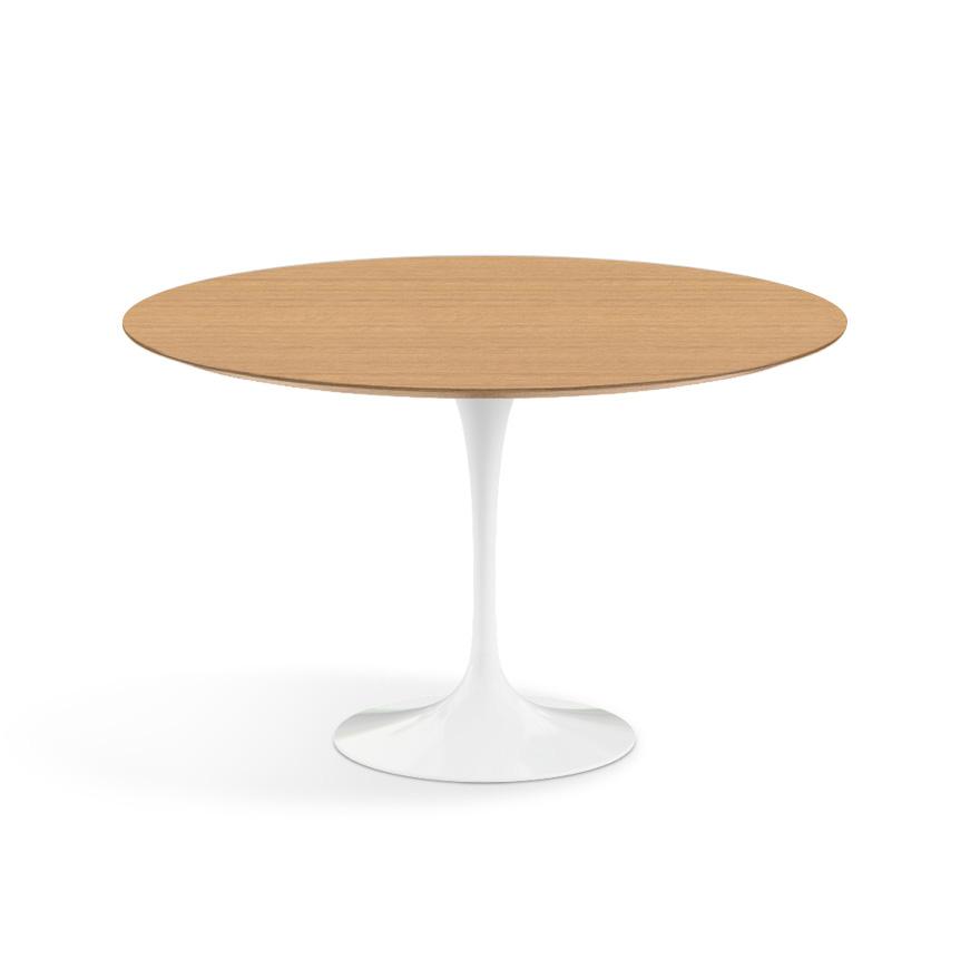 Saarinen 47" Round Dining Table Dining Tables Knoll Light Oak