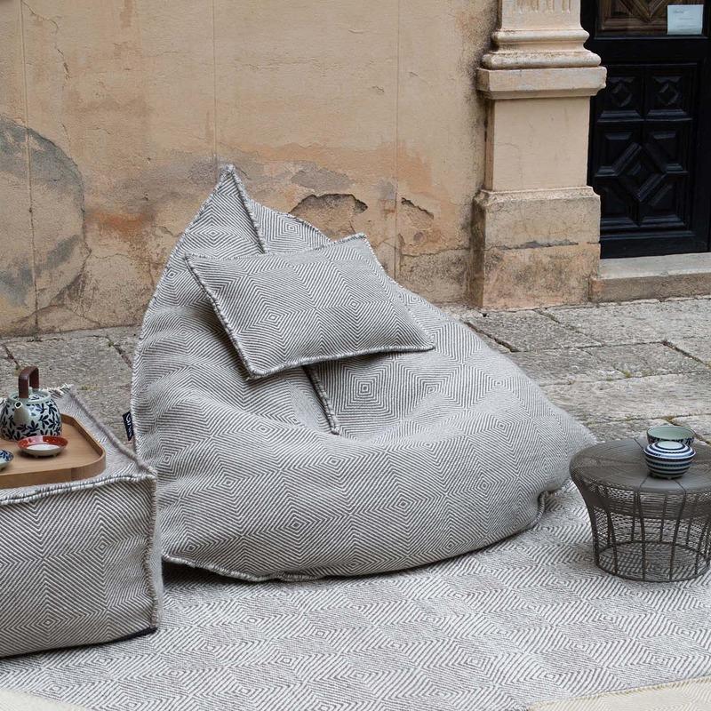 Sail Square Pouf Pouf Gan
