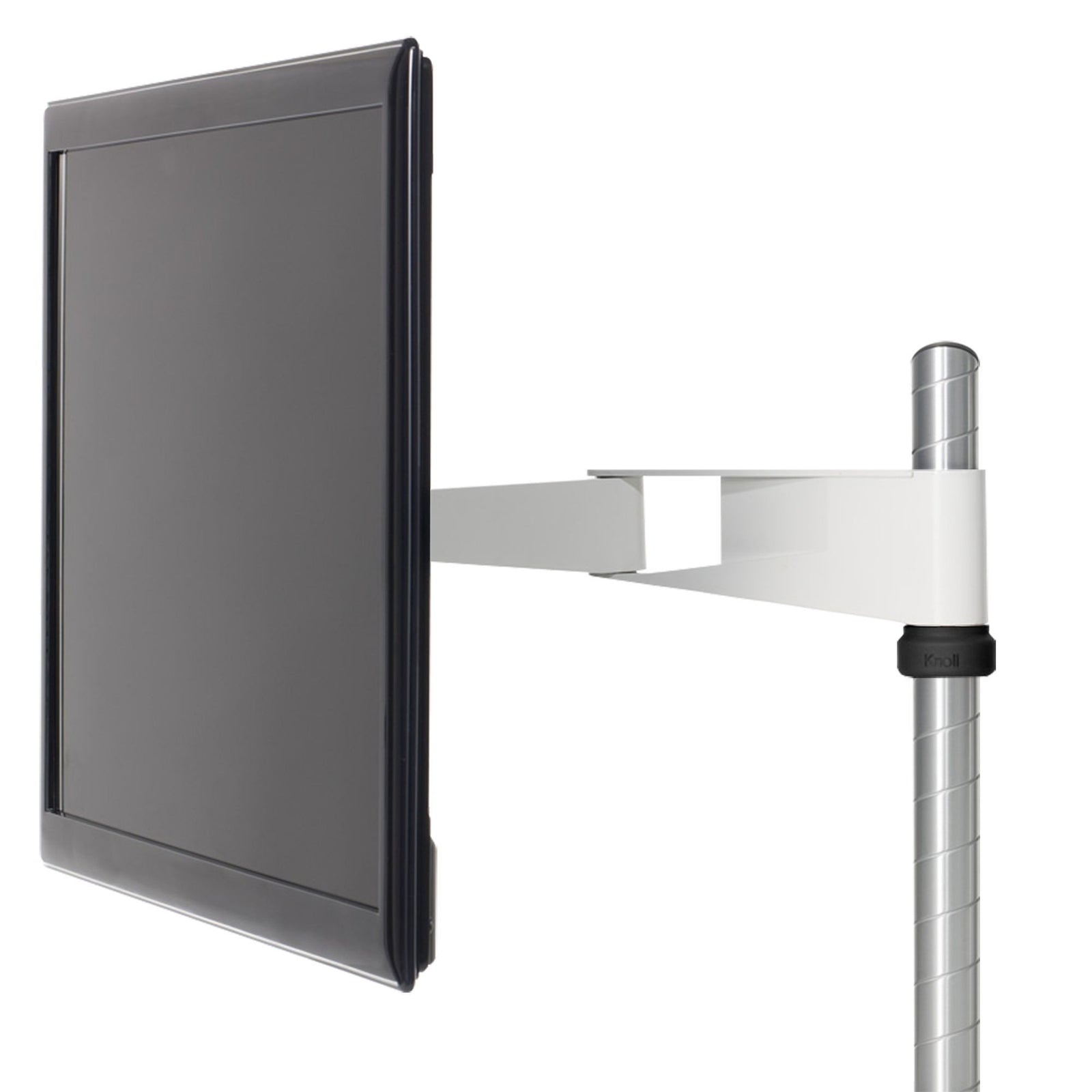 Sapper 50 Monitor Arm Accessories Knoll Bright White 16" Black