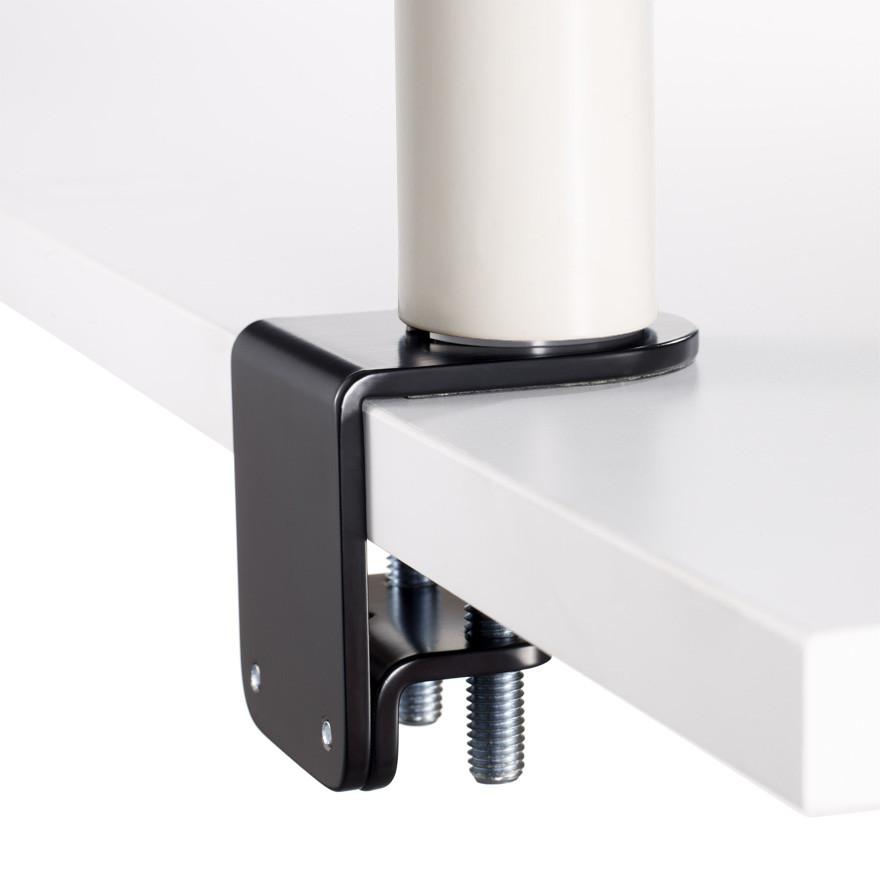 Sapper XYZ Monitor Arm Accessories Knoll Table Clamp Bright White
