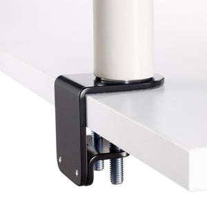 Sapper XYZ Monitor Arm Accessories Knoll Table Clamp Bright White 