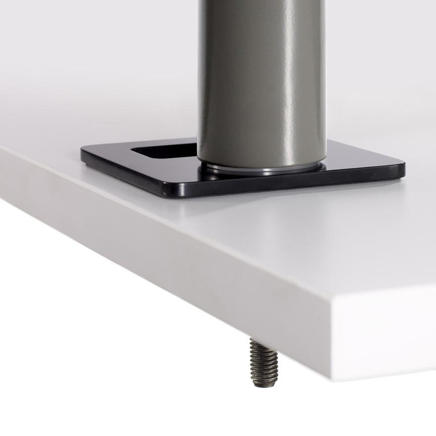 Sapper XYZ Monitor Arm Accessories Knoll Grommet Medium Grey