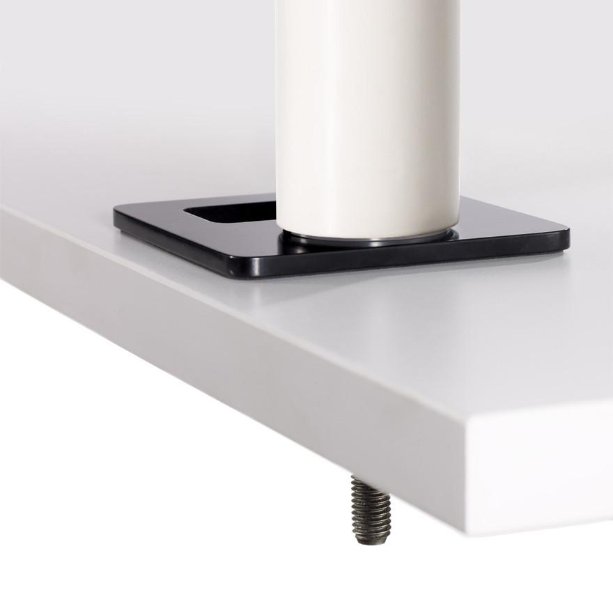 Sapper XYZ Monitor Arm Accessories Knoll Grommet Bright White