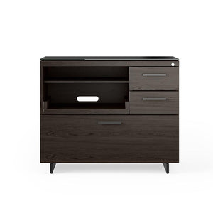 Sequel 20 Multifunction Cabinet 6117 storage BDI Charcoal Stained Ash Black 