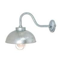 Shipyard Outdoor Wall Light Outdoor Lighting Original BTC Galvanized Wire Guard Clear Glass