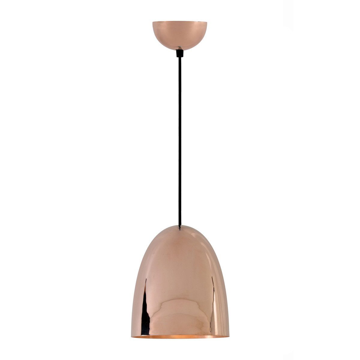 Stanley Medium Pendant Light suspension lamps Original BTC Smooth Polished Copper