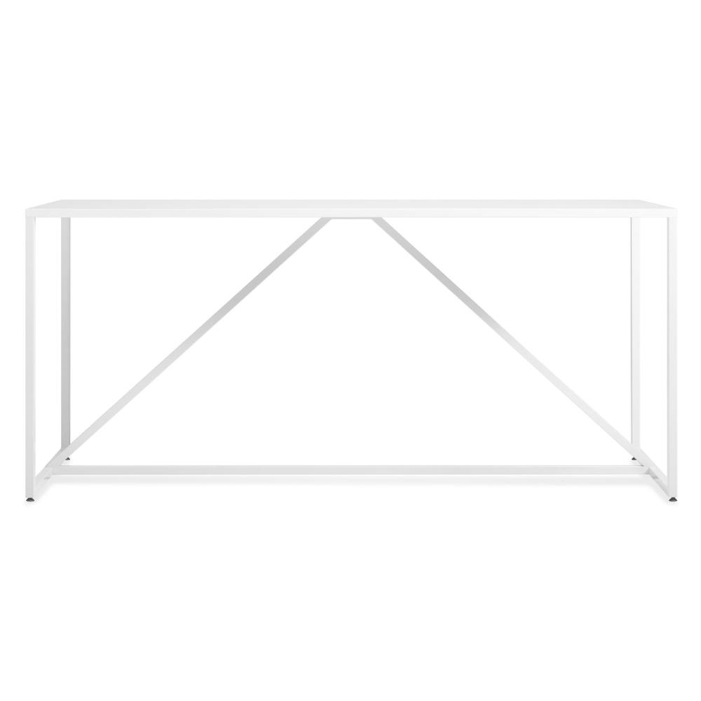 Strut Bar Height Table bar height tables BluDot X-Large White