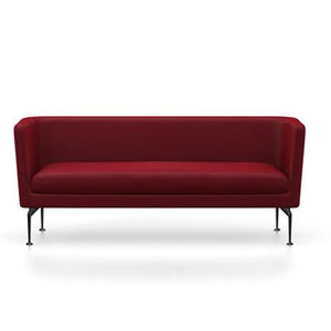 Suita Club Sofa sofa Vitra Basic Dark Laser - Dark Red 