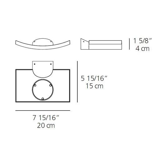 Surf Micro Wall Lamp Wall Lights Artemide
