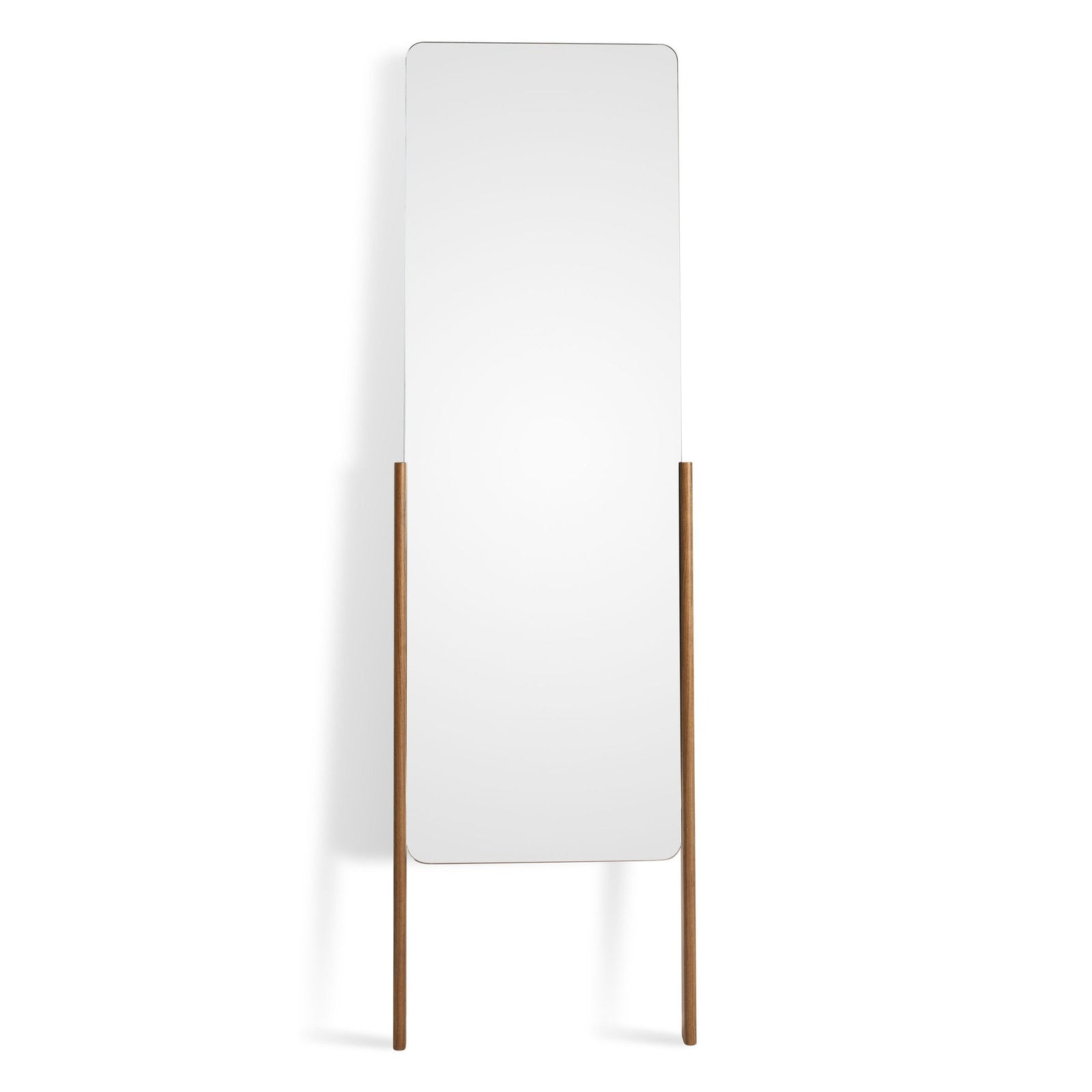 TDH Leaning Mirror mirror BluDot Walnut