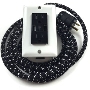 12' Exto Dual-Usb, Dual-Outlet - Ac/Dc Accessories Conway Electric 