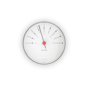 Bankers Hygrometer, 4.7" Decor Arne Jacobsen 