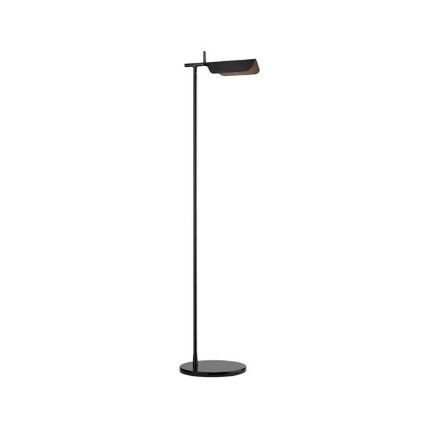 Tab Floor LED Lamp 90° Rotatable Head Floor Lamps Flos Black